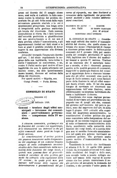 Annali della giurisprudenza italiana raccolta generale delle decisioni delle Corti di cassazione e d'appello in materia civile, criminale, commerciale, di diritto pubblico e amministrativo, e di procedura civile e penale