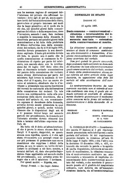 Annali della giurisprudenza italiana raccolta generale delle decisioni delle Corti di cassazione e d'appello in materia civile, criminale, commerciale, di diritto pubblico e amministrativo, e di procedura civile e penale