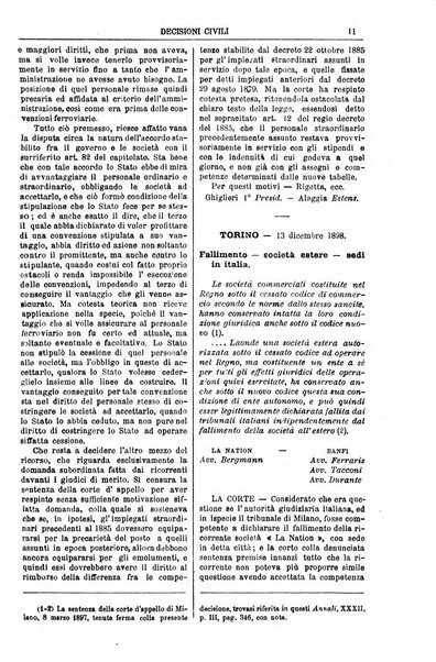 Annali della giurisprudenza italiana raccolta generale delle decisioni delle Corti di cassazione e d'appello in materia civile, criminale, commerciale, di diritto pubblico e amministrativo, e di procedura civile e penale