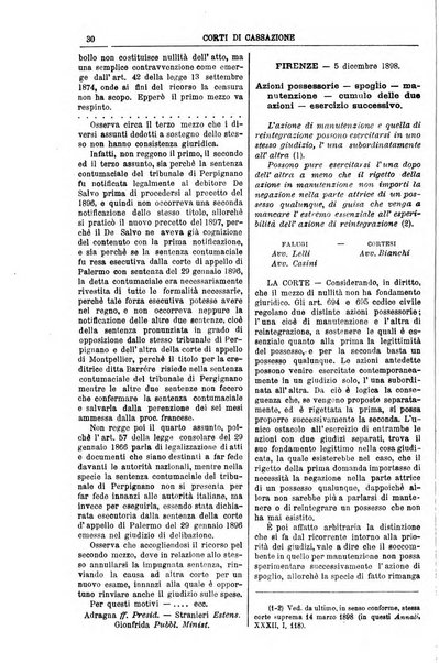 Annali della giurisprudenza italiana raccolta generale delle decisioni delle Corti di cassazione e d'appello in materia civile, criminale, commerciale, di diritto pubblico e amministrativo, e di procedura civile e penale