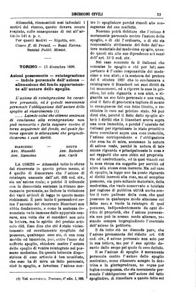 Annali della giurisprudenza italiana raccolta generale delle decisioni delle Corti di cassazione e d'appello in materia civile, criminale, commerciale, di diritto pubblico e amministrativo, e di procedura civile e penale