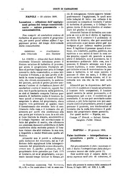 Annali della giurisprudenza italiana raccolta generale delle decisioni delle Corti di cassazione e d'appello in materia civile, criminale, commerciale, di diritto pubblico e amministrativo, e di procedura civile e penale