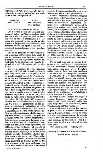 Annali della giurisprudenza italiana raccolta generale delle decisioni delle Corti di cassazione e d'appello in materia civile, criminale, commerciale, di diritto pubblico e amministrativo, e di procedura civile e penale