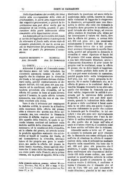 Annali della giurisprudenza italiana raccolta generale delle decisioni delle Corti di cassazione e d'appello in materia civile, criminale, commerciale, di diritto pubblico e amministrativo, e di procedura civile e penale