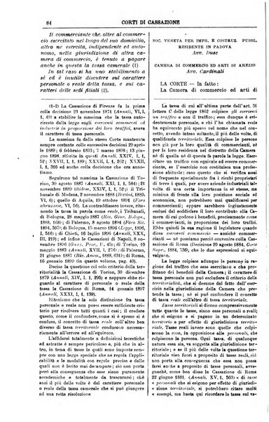 Annali della giurisprudenza italiana raccolta generale delle decisioni delle Corti di cassazione e d'appello in materia civile, criminale, commerciale, di diritto pubblico e amministrativo, e di procedura civile e penale