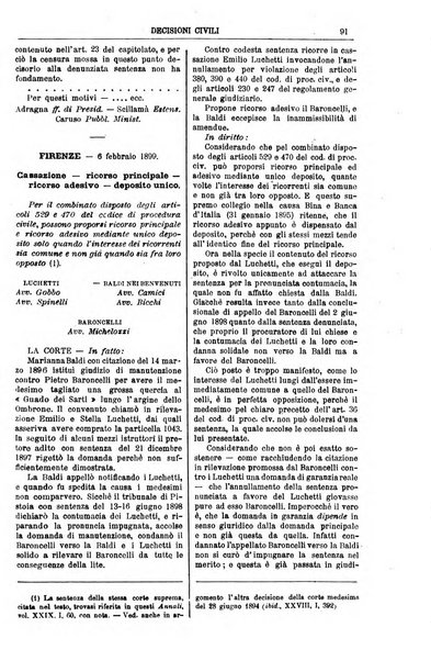 Annali della giurisprudenza italiana raccolta generale delle decisioni delle Corti di cassazione e d'appello in materia civile, criminale, commerciale, di diritto pubblico e amministrativo, e di procedura civile e penale