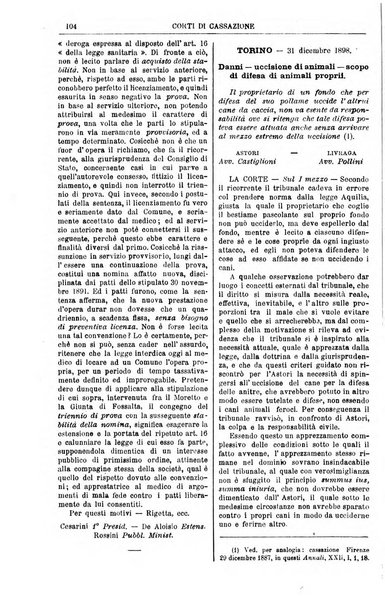 Annali della giurisprudenza italiana raccolta generale delle decisioni delle Corti di cassazione e d'appello in materia civile, criminale, commerciale, di diritto pubblico e amministrativo, e di procedura civile e penale