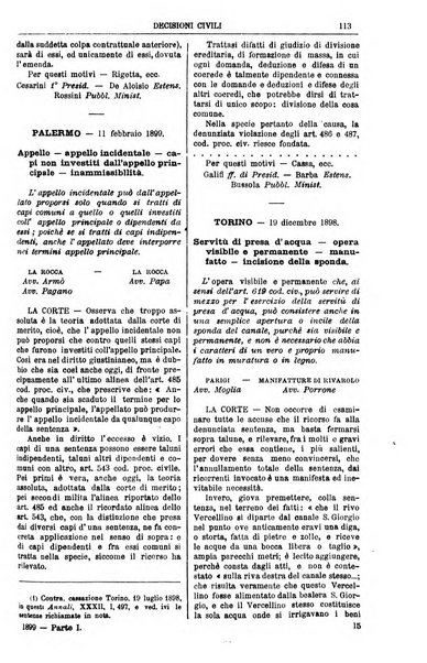 Annali della giurisprudenza italiana raccolta generale delle decisioni delle Corti di cassazione e d'appello in materia civile, criminale, commerciale, di diritto pubblico e amministrativo, e di procedura civile e penale