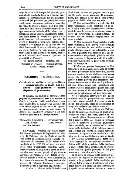 Annali della giurisprudenza italiana raccolta generale delle decisioni delle Corti di cassazione e d'appello in materia civile, criminale, commerciale, di diritto pubblico e amministrativo, e di procedura civile e penale