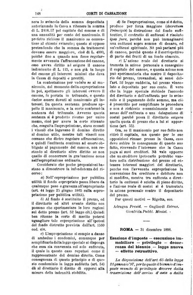 Annali della giurisprudenza italiana raccolta generale delle decisioni delle Corti di cassazione e d'appello in materia civile, criminale, commerciale, di diritto pubblico e amministrativo, e di procedura civile e penale