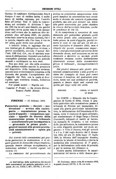 Annali della giurisprudenza italiana raccolta generale delle decisioni delle Corti di cassazione e d'appello in materia civile, criminale, commerciale, di diritto pubblico e amministrativo, e di procedura civile e penale