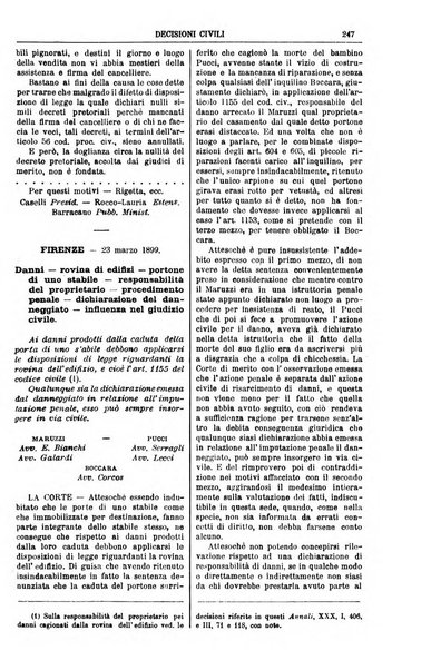 Annali della giurisprudenza italiana raccolta generale delle decisioni delle Corti di cassazione e d'appello in materia civile, criminale, commerciale, di diritto pubblico e amministrativo, e di procedura civile e penale