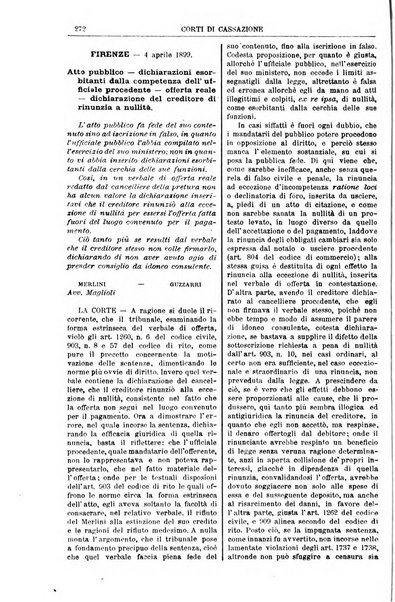 Annali della giurisprudenza italiana raccolta generale delle decisioni delle Corti di cassazione e d'appello in materia civile, criminale, commerciale, di diritto pubblico e amministrativo, e di procedura civile e penale