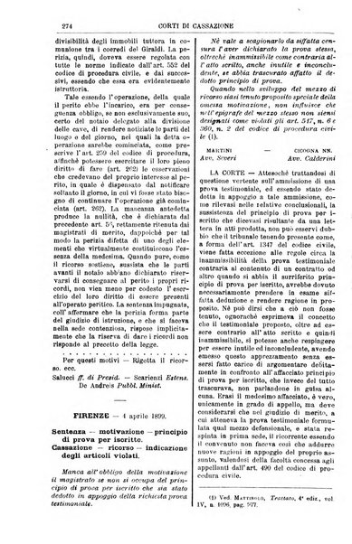 Annali della giurisprudenza italiana raccolta generale delle decisioni delle Corti di cassazione e d'appello in materia civile, criminale, commerciale, di diritto pubblico e amministrativo, e di procedura civile e penale