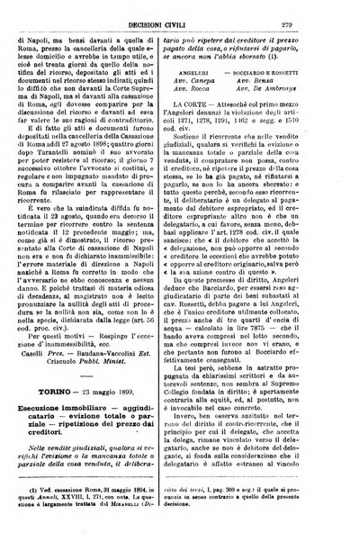 Annali della giurisprudenza italiana raccolta generale delle decisioni delle Corti di cassazione e d'appello in materia civile, criminale, commerciale, di diritto pubblico e amministrativo, e di procedura civile e penale