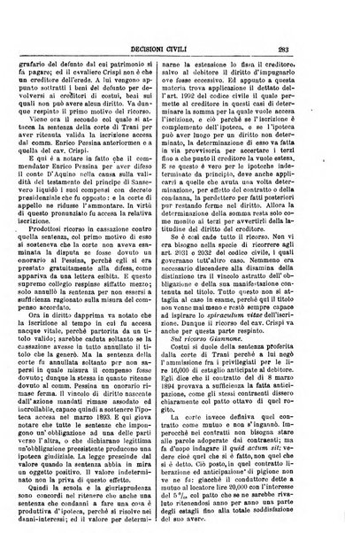 Annali della giurisprudenza italiana raccolta generale delle decisioni delle Corti di cassazione e d'appello in materia civile, criminale, commerciale, di diritto pubblico e amministrativo, e di procedura civile e penale