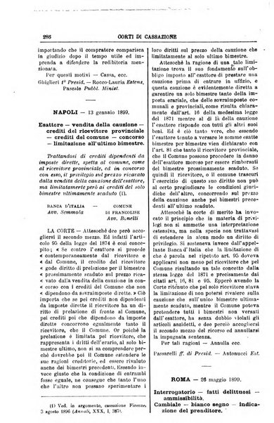 Annali della giurisprudenza italiana raccolta generale delle decisioni delle Corti di cassazione e d'appello in materia civile, criminale, commerciale, di diritto pubblico e amministrativo, e di procedura civile e penale