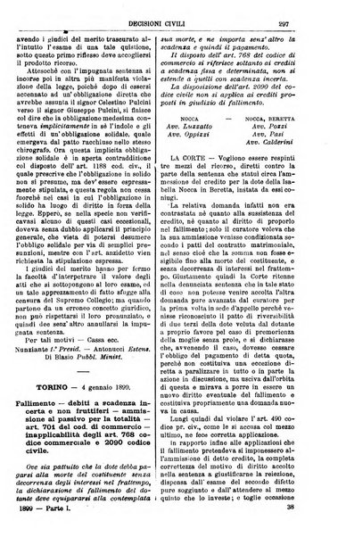 Annali della giurisprudenza italiana raccolta generale delle decisioni delle Corti di cassazione e d'appello in materia civile, criminale, commerciale, di diritto pubblico e amministrativo, e di procedura civile e penale