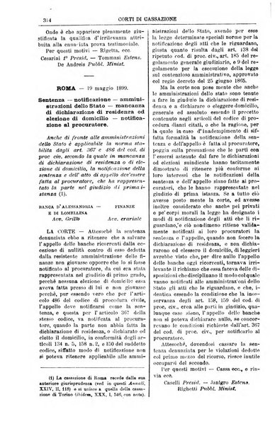 Annali della giurisprudenza italiana raccolta generale delle decisioni delle Corti di cassazione e d'appello in materia civile, criminale, commerciale, di diritto pubblico e amministrativo, e di procedura civile e penale