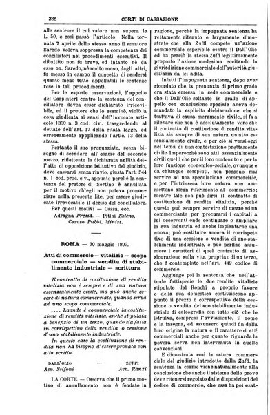 Annali della giurisprudenza italiana raccolta generale delle decisioni delle Corti di cassazione e d'appello in materia civile, criminale, commerciale, di diritto pubblico e amministrativo, e di procedura civile e penale