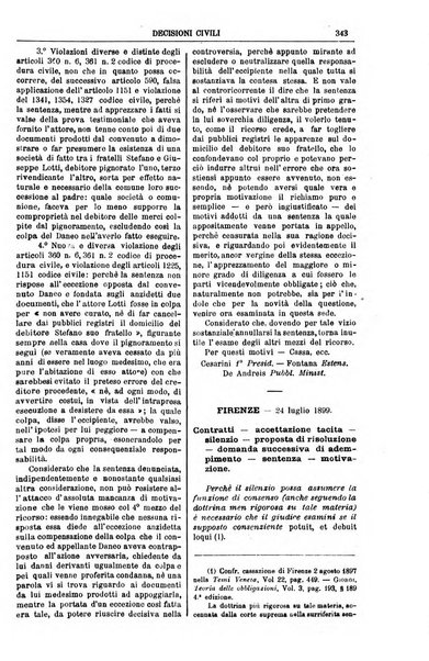 Annali della giurisprudenza italiana raccolta generale delle decisioni delle Corti di cassazione e d'appello in materia civile, criminale, commerciale, di diritto pubblico e amministrativo, e di procedura civile e penale