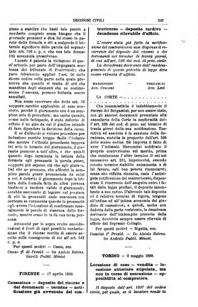 Annali della giurisprudenza italiana raccolta generale delle decisioni delle Corti di cassazione e d'appello in materia civile, criminale, commerciale, di diritto pubblico e amministrativo, e di procedura civile e penale