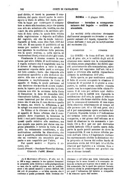 Annali della giurisprudenza italiana raccolta generale delle decisioni delle Corti di cassazione e d'appello in materia civile, criminale, commerciale, di diritto pubblico e amministrativo, e di procedura civile e penale