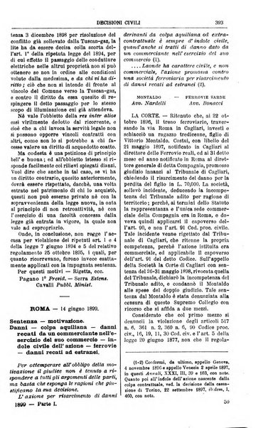 Annali della giurisprudenza italiana raccolta generale delle decisioni delle Corti di cassazione e d'appello in materia civile, criminale, commerciale, di diritto pubblico e amministrativo, e di procedura civile e penale