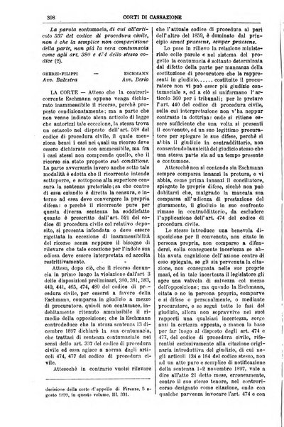 Annali della giurisprudenza italiana raccolta generale delle decisioni delle Corti di cassazione e d'appello in materia civile, criminale, commerciale, di diritto pubblico e amministrativo, e di procedura civile e penale