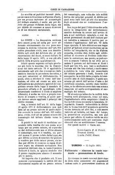 Annali della giurisprudenza italiana raccolta generale delle decisioni delle Corti di cassazione e d'appello in materia civile, criminale, commerciale, di diritto pubblico e amministrativo, e di procedura civile e penale