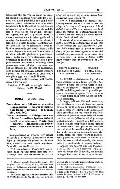 Annali della giurisprudenza italiana raccolta generale delle decisioni delle Corti di cassazione e d'appello in materia civile, criminale, commerciale, di diritto pubblico e amministrativo, e di procedura civile e penale