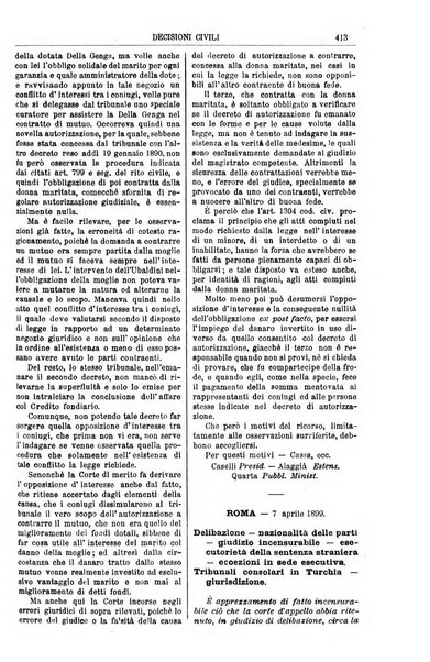 Annali della giurisprudenza italiana raccolta generale delle decisioni delle Corti di cassazione e d'appello in materia civile, criminale, commerciale, di diritto pubblico e amministrativo, e di procedura civile e penale