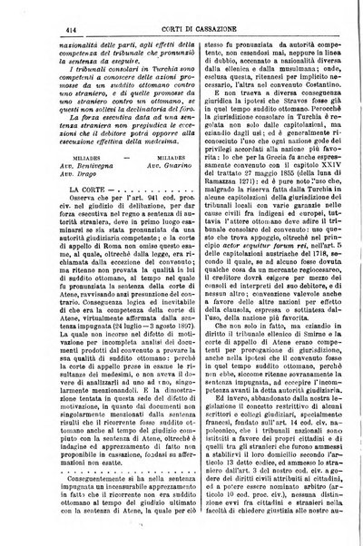 Annali della giurisprudenza italiana raccolta generale delle decisioni delle Corti di cassazione e d'appello in materia civile, criminale, commerciale, di diritto pubblico e amministrativo, e di procedura civile e penale