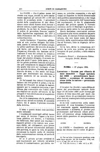 Annali della giurisprudenza italiana raccolta generale delle decisioni delle Corti di cassazione e d'appello in materia civile, criminale, commerciale, di diritto pubblico e amministrativo, e di procedura civile e penale