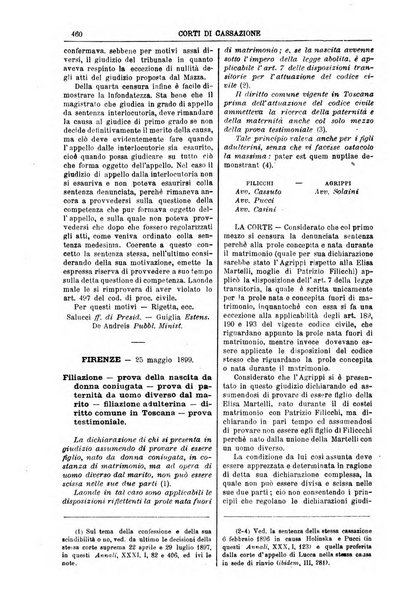 Annali della giurisprudenza italiana raccolta generale delle decisioni delle Corti di cassazione e d'appello in materia civile, criminale, commerciale, di diritto pubblico e amministrativo, e di procedura civile e penale