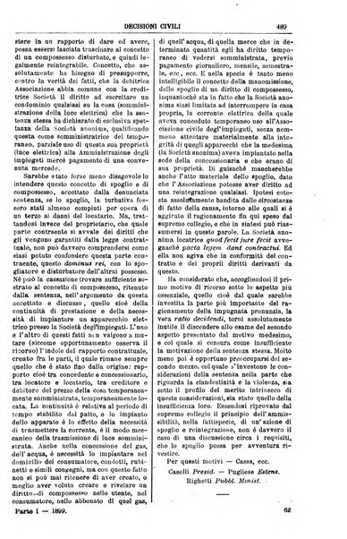 Annali della giurisprudenza italiana raccolta generale delle decisioni delle Corti di cassazione e d'appello in materia civile, criminale, commerciale, di diritto pubblico e amministrativo, e di procedura civile e penale