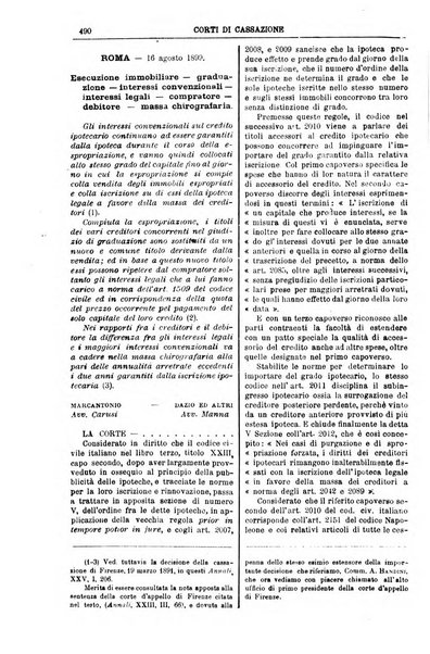 Annali della giurisprudenza italiana raccolta generale delle decisioni delle Corti di cassazione e d'appello in materia civile, criminale, commerciale, di diritto pubblico e amministrativo, e di procedura civile e penale