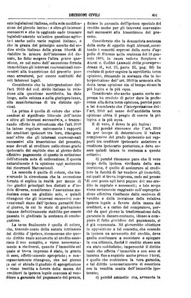 Annali della giurisprudenza italiana raccolta generale delle decisioni delle Corti di cassazione e d'appello in materia civile, criminale, commerciale, di diritto pubblico e amministrativo, e di procedura civile e penale