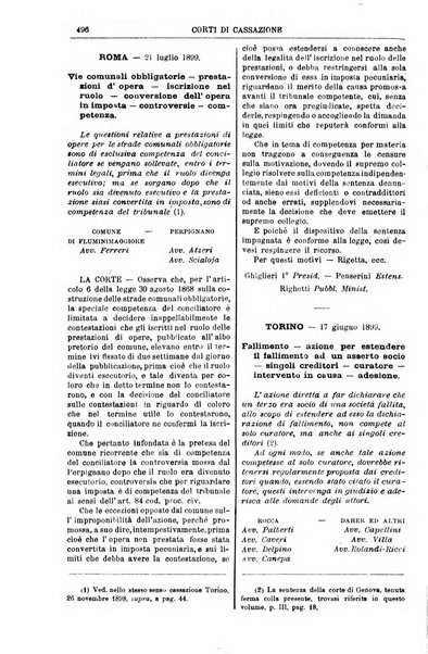 Annali della giurisprudenza italiana raccolta generale delle decisioni delle Corti di cassazione e d'appello in materia civile, criminale, commerciale, di diritto pubblico e amministrativo, e di procedura civile e penale