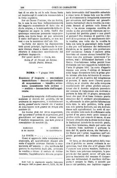 Annali della giurisprudenza italiana raccolta generale delle decisioni delle Corti di cassazione e d'appello in materia civile, criminale, commerciale, di diritto pubblico e amministrativo, e di procedura civile e penale