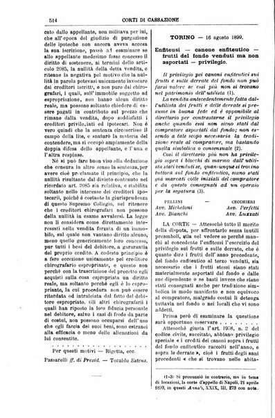 Annali della giurisprudenza italiana raccolta generale delle decisioni delle Corti di cassazione e d'appello in materia civile, criminale, commerciale, di diritto pubblico e amministrativo, e di procedura civile e penale