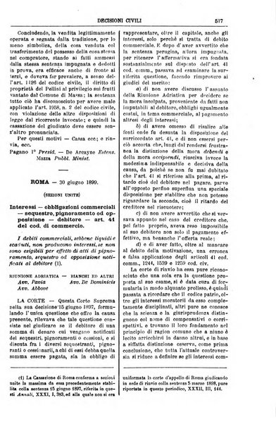 Annali della giurisprudenza italiana raccolta generale delle decisioni delle Corti di cassazione e d'appello in materia civile, criminale, commerciale, di diritto pubblico e amministrativo, e di procedura civile e penale