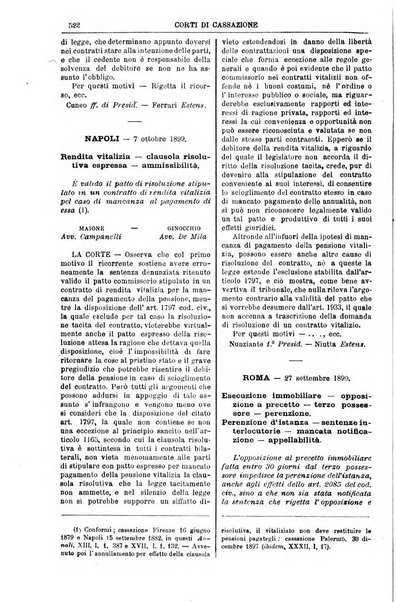 Annali della giurisprudenza italiana raccolta generale delle decisioni delle Corti di cassazione e d'appello in materia civile, criminale, commerciale, di diritto pubblico e amministrativo, e di procedura civile e penale