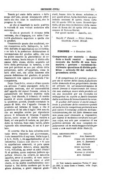 Annali della giurisprudenza italiana raccolta generale delle decisioni delle Corti di cassazione e d'appello in materia civile, criminale, commerciale, di diritto pubblico e amministrativo, e di procedura civile e penale