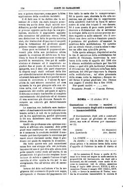 Annali della giurisprudenza italiana raccolta generale delle decisioni delle Corti di cassazione e d'appello in materia civile, criminale, commerciale, di diritto pubblico e amministrativo, e di procedura civile e penale