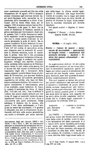 Annali della giurisprudenza italiana raccolta generale delle decisioni delle Corti di cassazione e d'appello in materia civile, criminale, commerciale, di diritto pubblico e amministrativo, e di procedura civile e penale