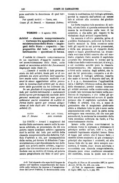 Annali della giurisprudenza italiana raccolta generale delle decisioni delle Corti di cassazione e d'appello in materia civile, criminale, commerciale, di diritto pubblico e amministrativo, e di procedura civile e penale