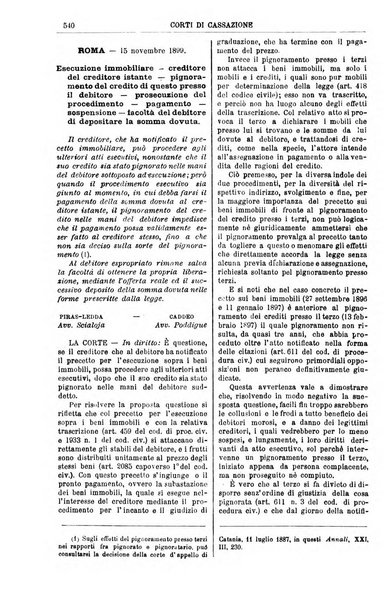 Annali della giurisprudenza italiana raccolta generale delle decisioni delle Corti di cassazione e d'appello in materia civile, criminale, commerciale, di diritto pubblico e amministrativo, e di procedura civile e penale