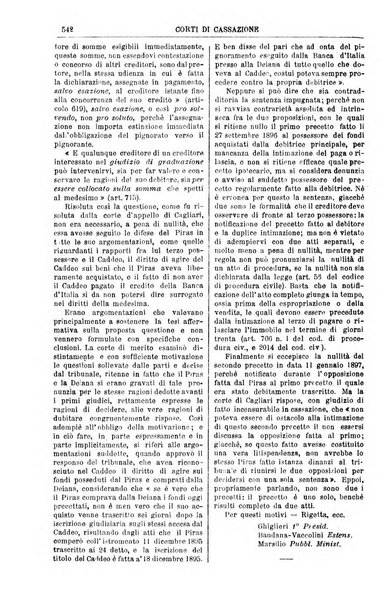 Annali della giurisprudenza italiana raccolta generale delle decisioni delle Corti di cassazione e d'appello in materia civile, criminale, commerciale, di diritto pubblico e amministrativo, e di procedura civile e penale