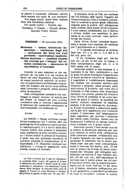 Annali della giurisprudenza italiana raccolta generale delle decisioni delle Corti di cassazione e d'appello in materia civile, criminale, commerciale, di diritto pubblico e amministrativo, e di procedura civile e penale